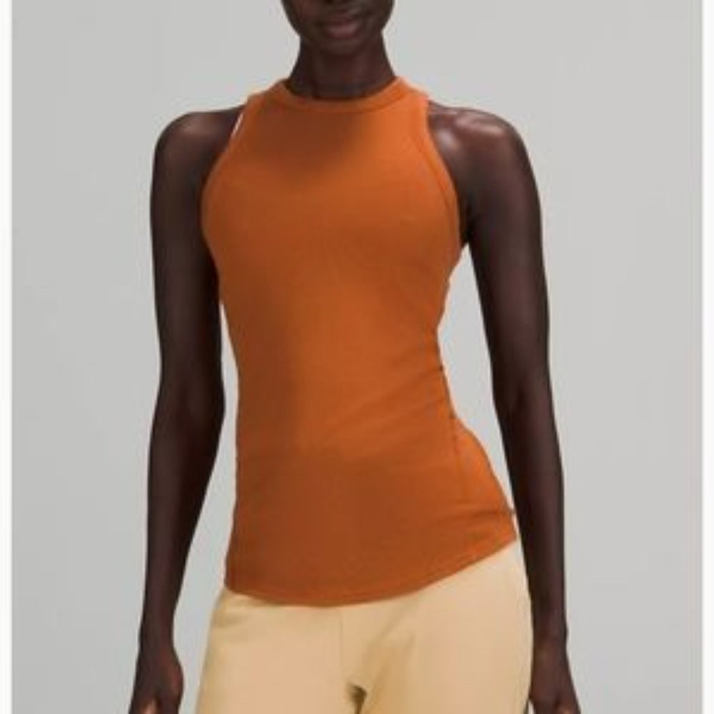Lululemon Hold Tight Tank Butternut Brown Size 6